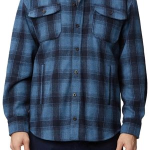 Mens Shirt Jacket Flannel